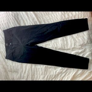 BDG black jeans (twig high-rise cropped)